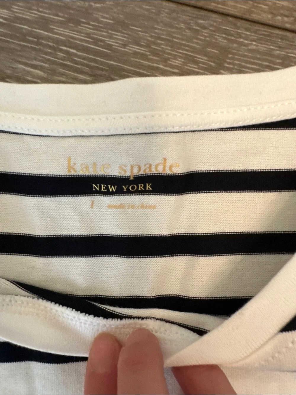 Kate Spade Striped Shirt